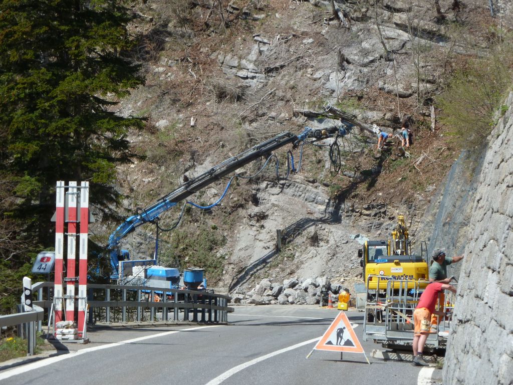 Einsatz Bohrlastwagen